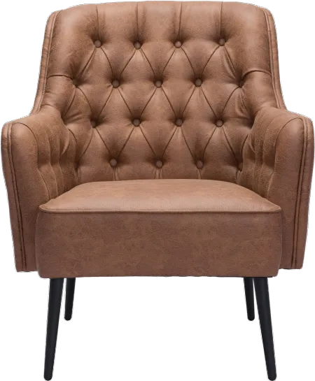 Tasmania Brown Accent Chair