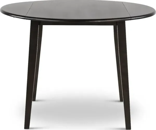 Lakewood Espresso Brown Drop Leaf Dining Table