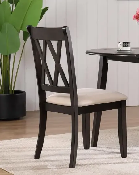 Lakewood Espresso Brown Dining Chair