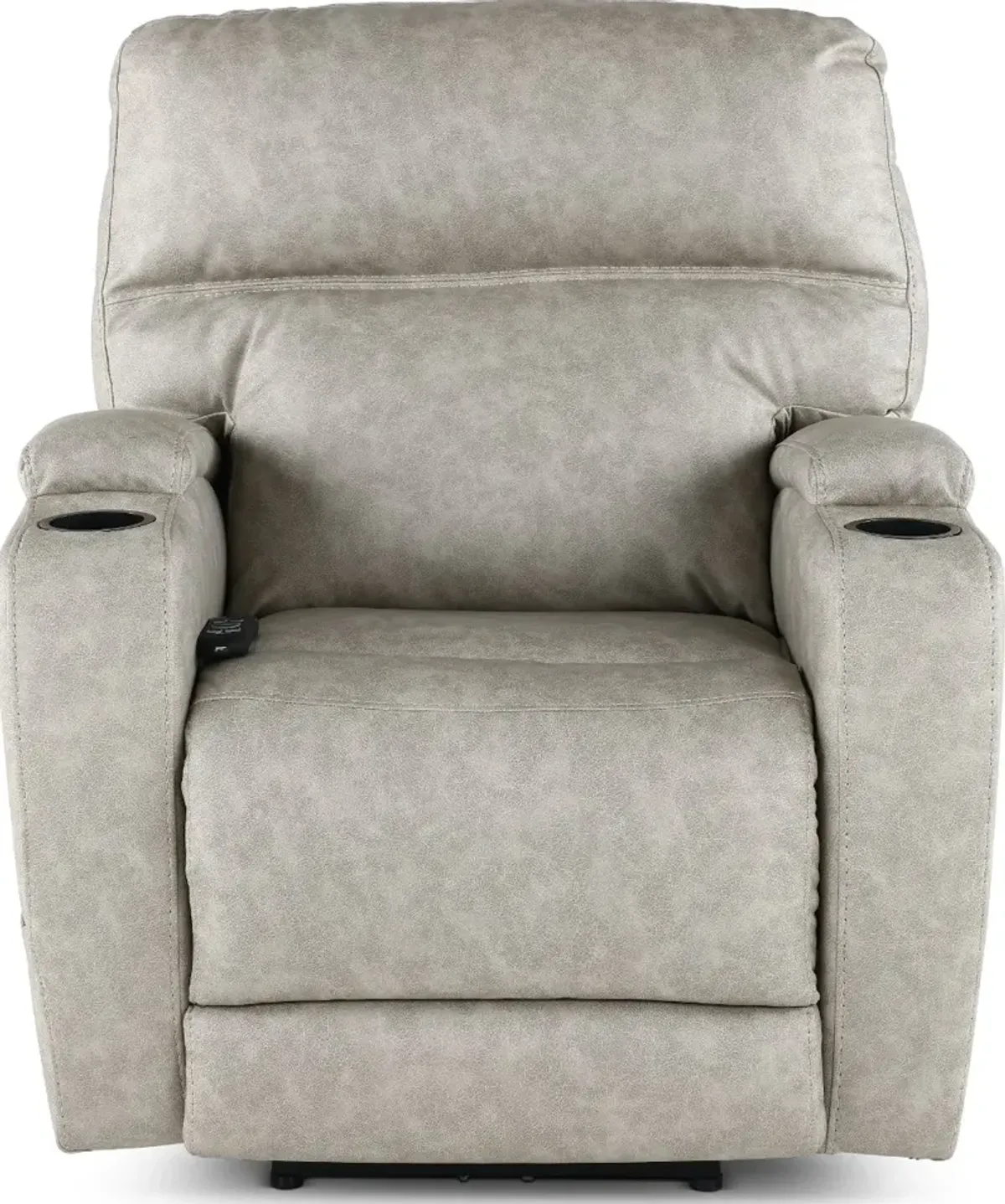 Jaguar Pebble Power Recliner with Headrest and Lumbar