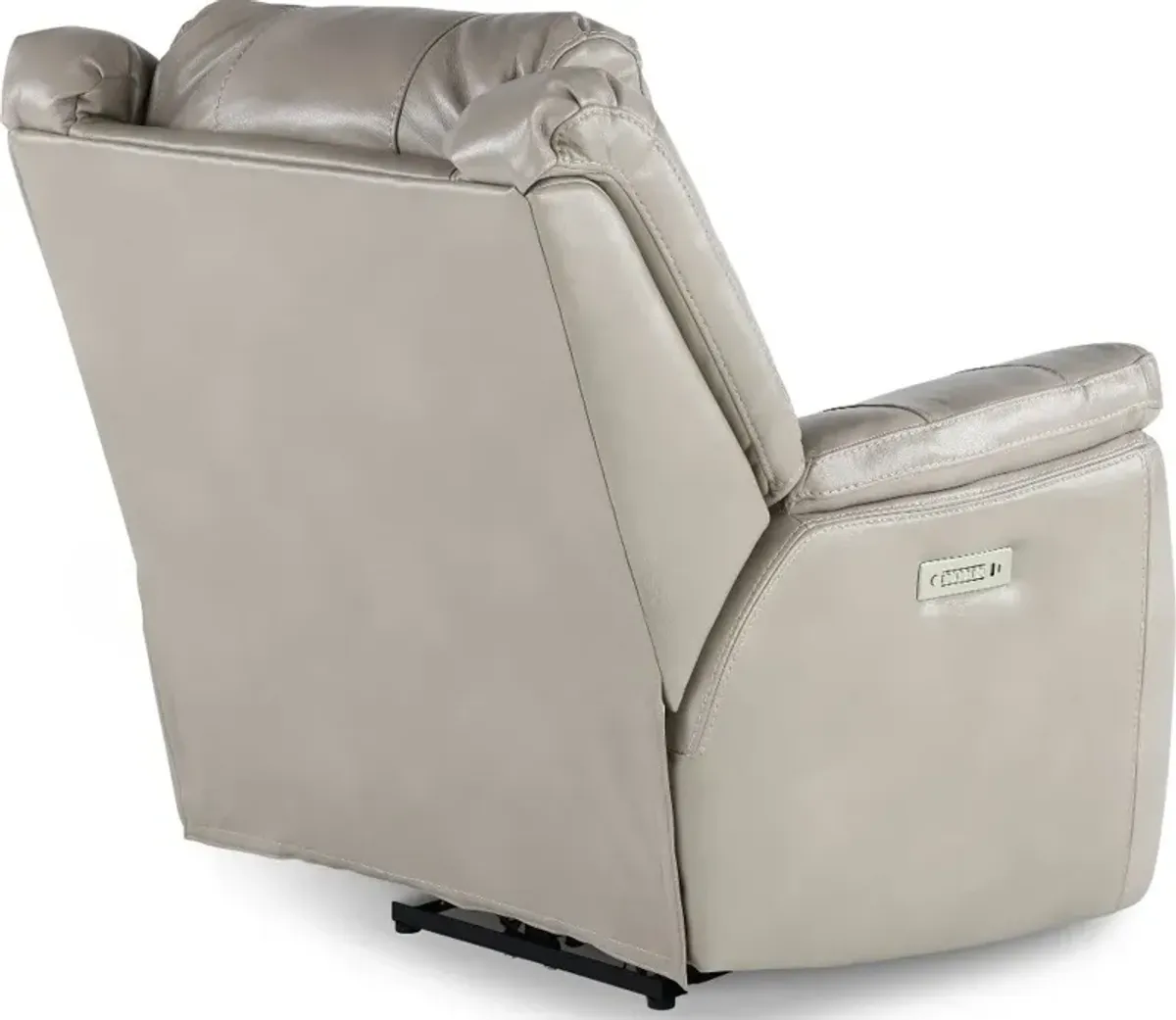 Galaxy Taupe Zero Gravity Power Recliner with Adjustable Headrest...