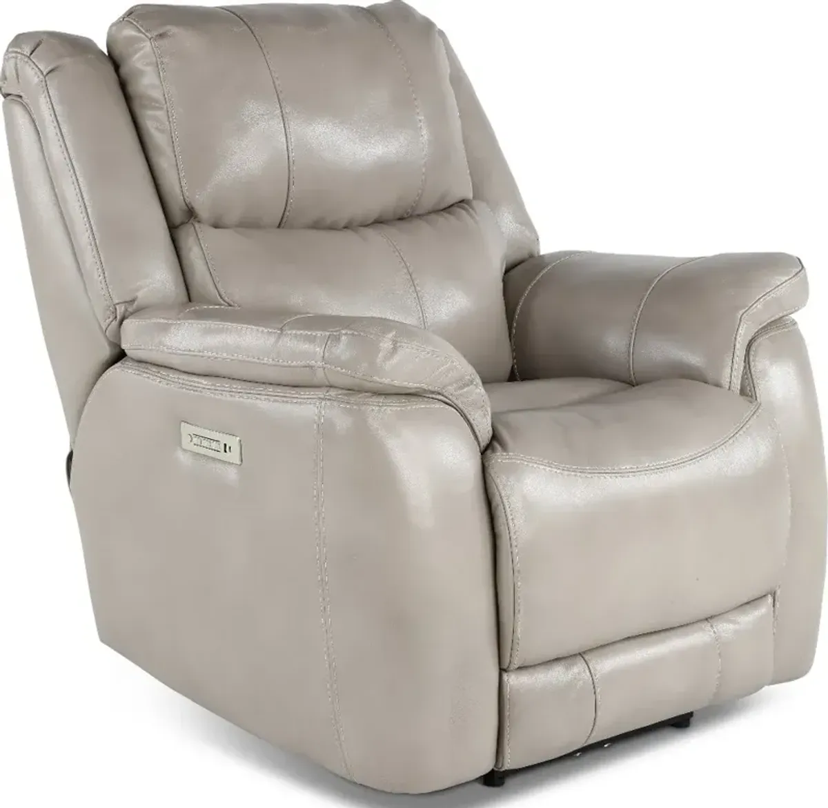 Galaxy Taupe Zero Gravity Power Recliner with Adjustable Headrest...