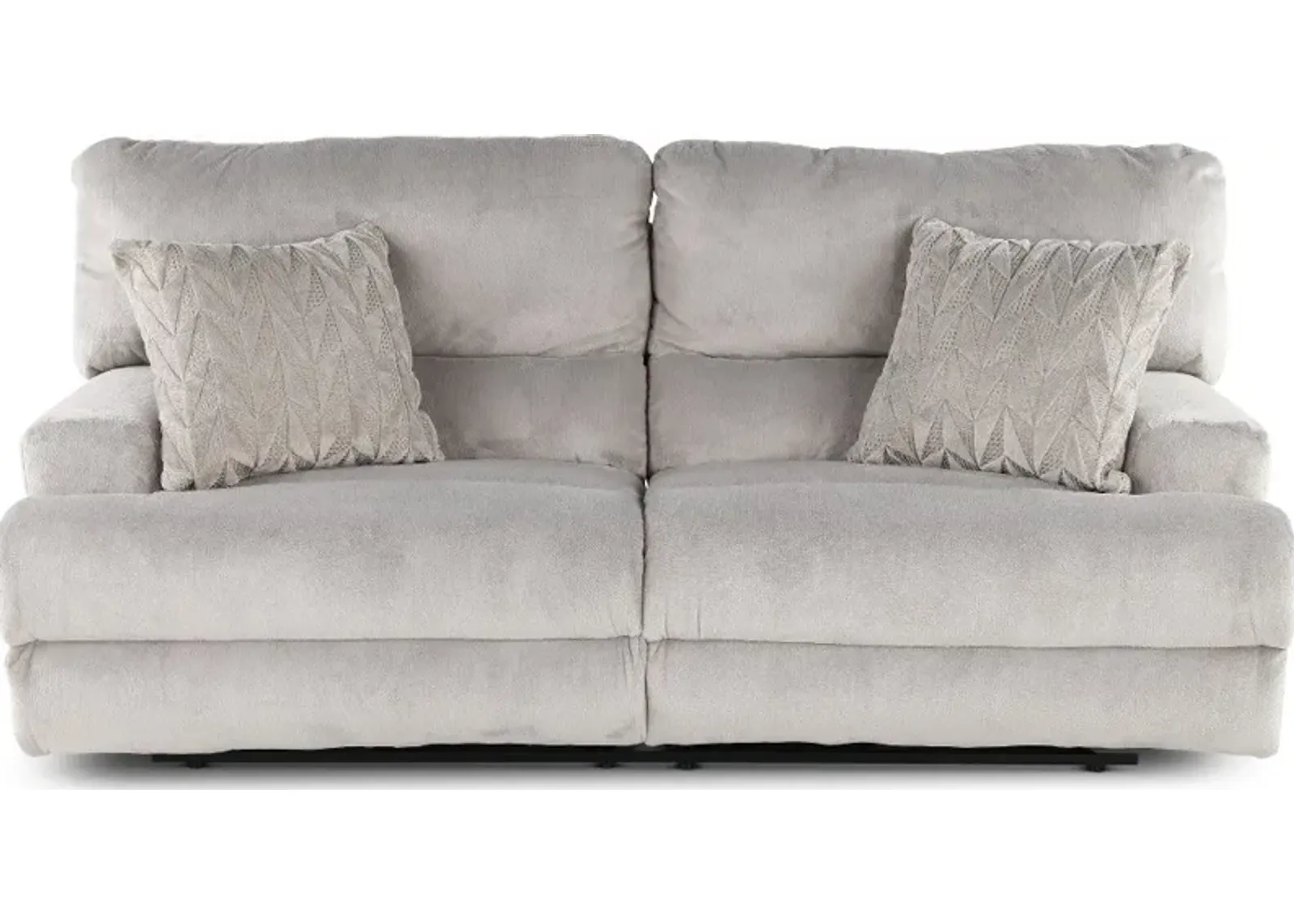 Renaldo Stone Gray Zero Gravity Power Reclining Sofa