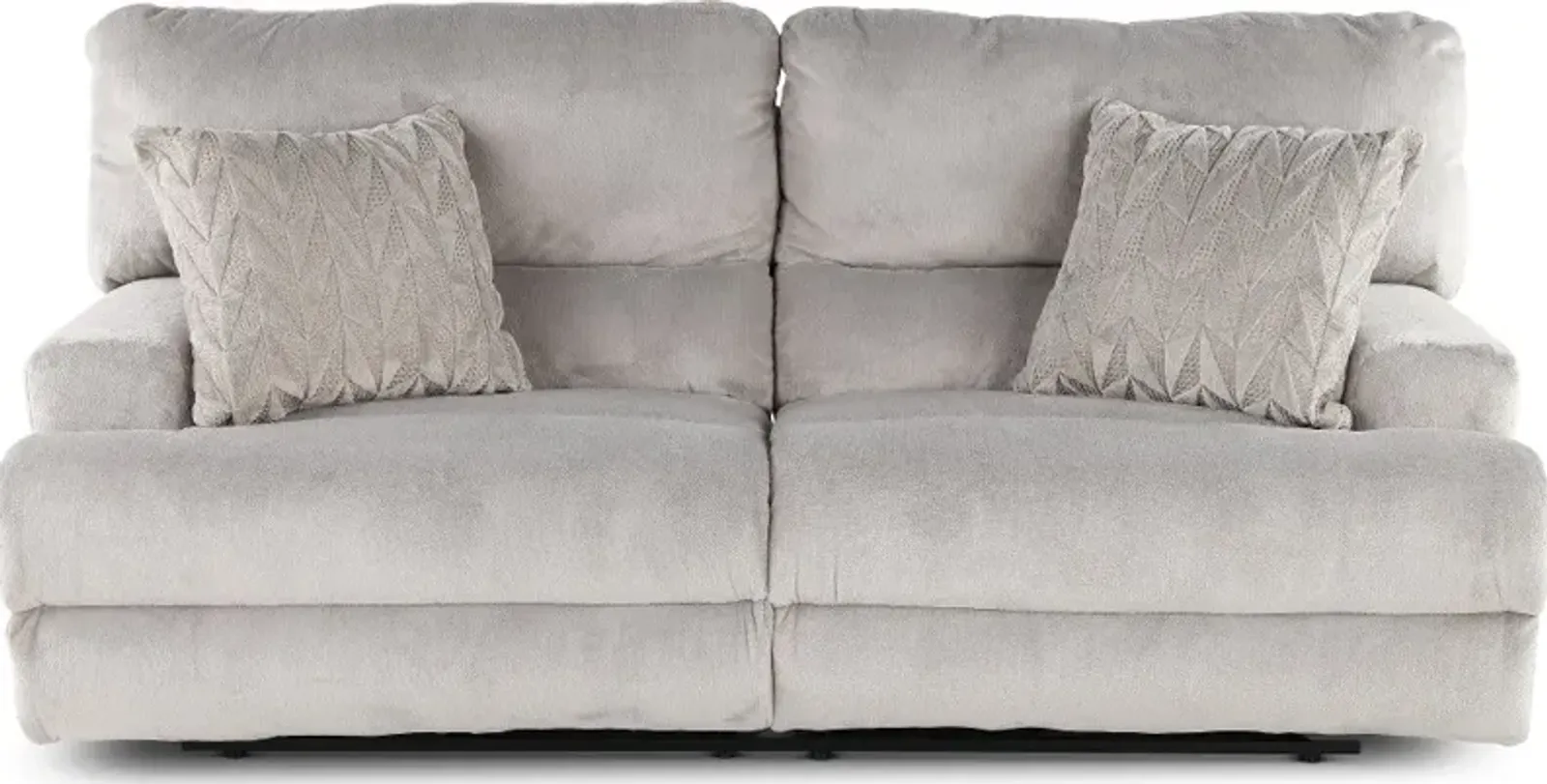 Renaldo Stone Gray Zero Gravity Power Reclining Sofa