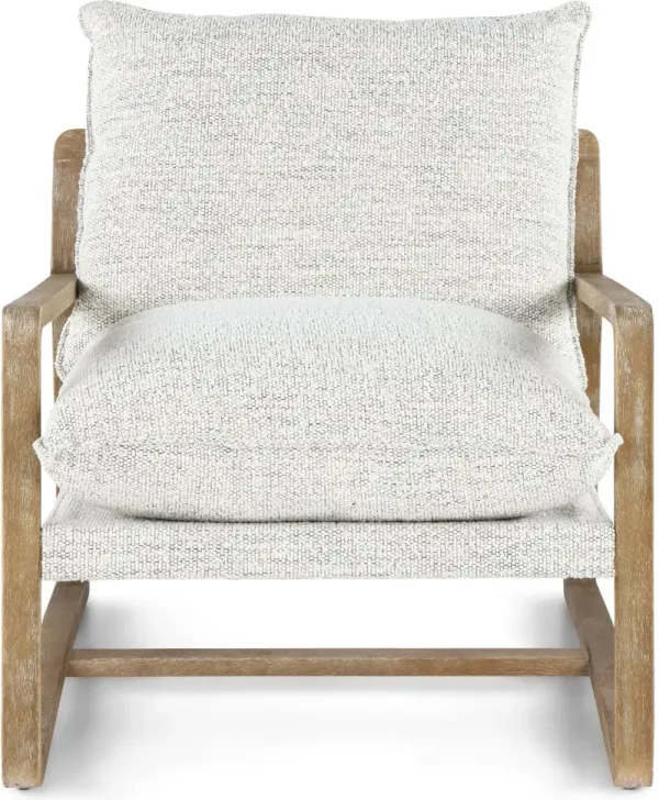 Hazel Off-White Accent Chair