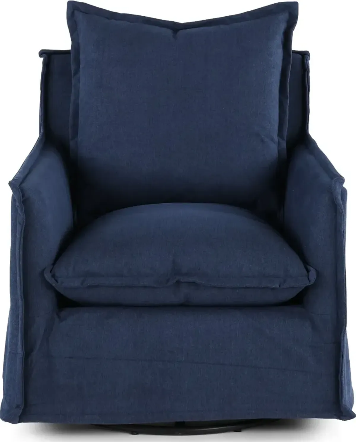 Gala Navy Swivel Glider