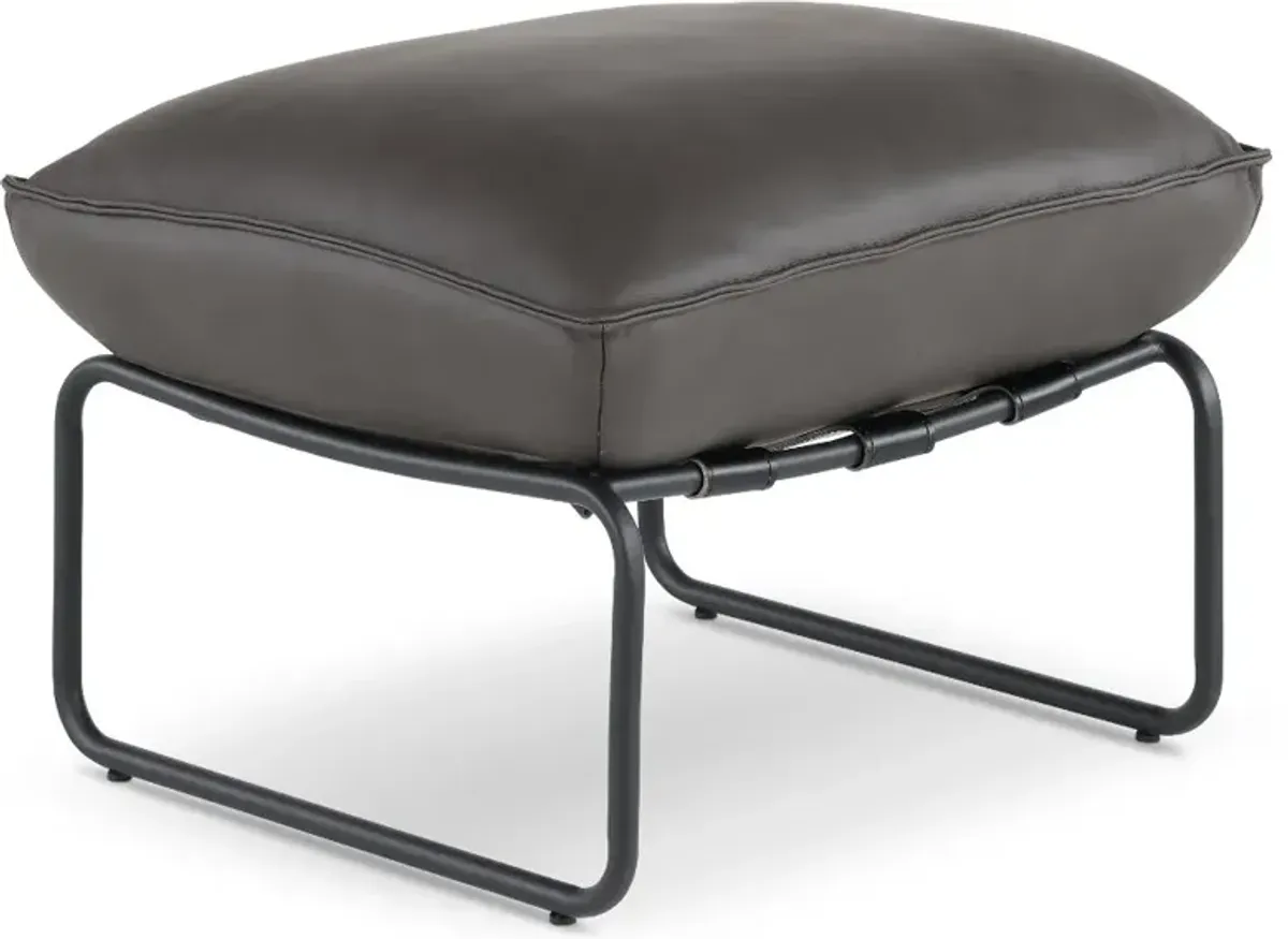 Arizona Sedona Charcoal Gray Ottoman