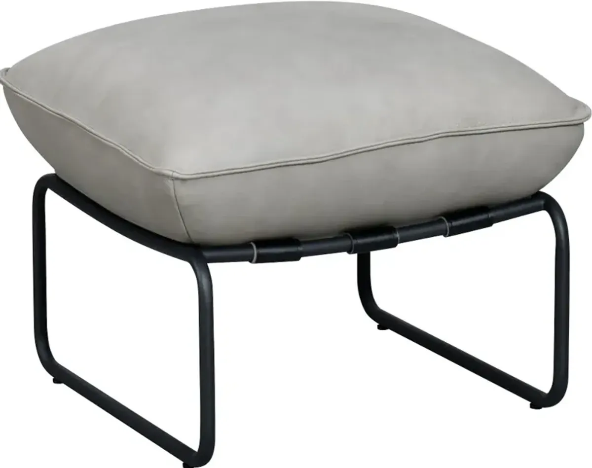 Arizona Thunder Taupe Ottoman