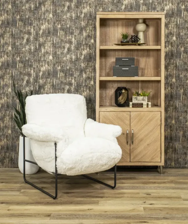 Stephanie Natural Accent Chair