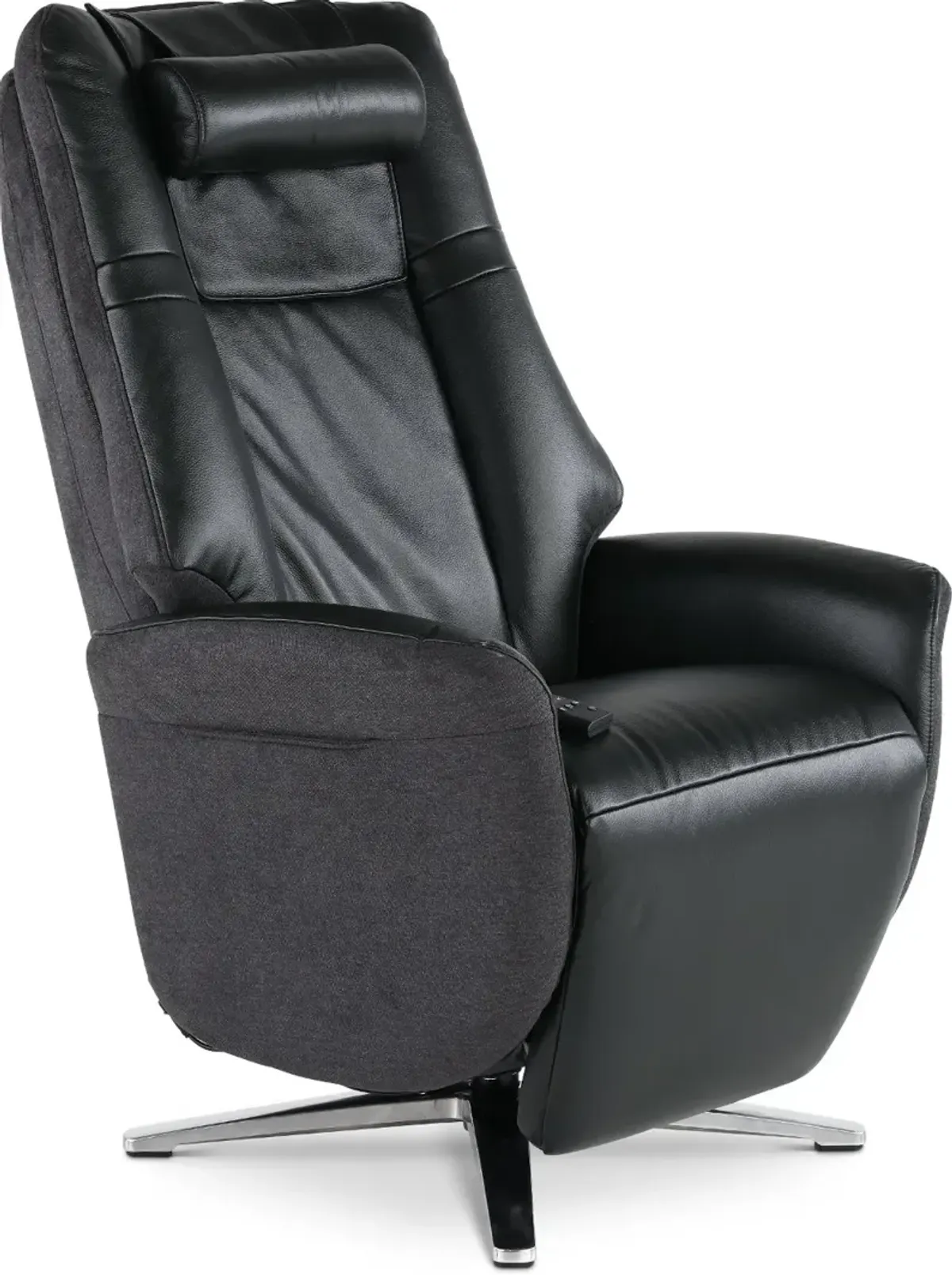 Zen Black Massage Power Recliner