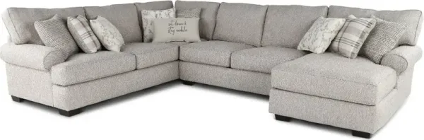 Celadon Light Beige 3 Piece Sectional
