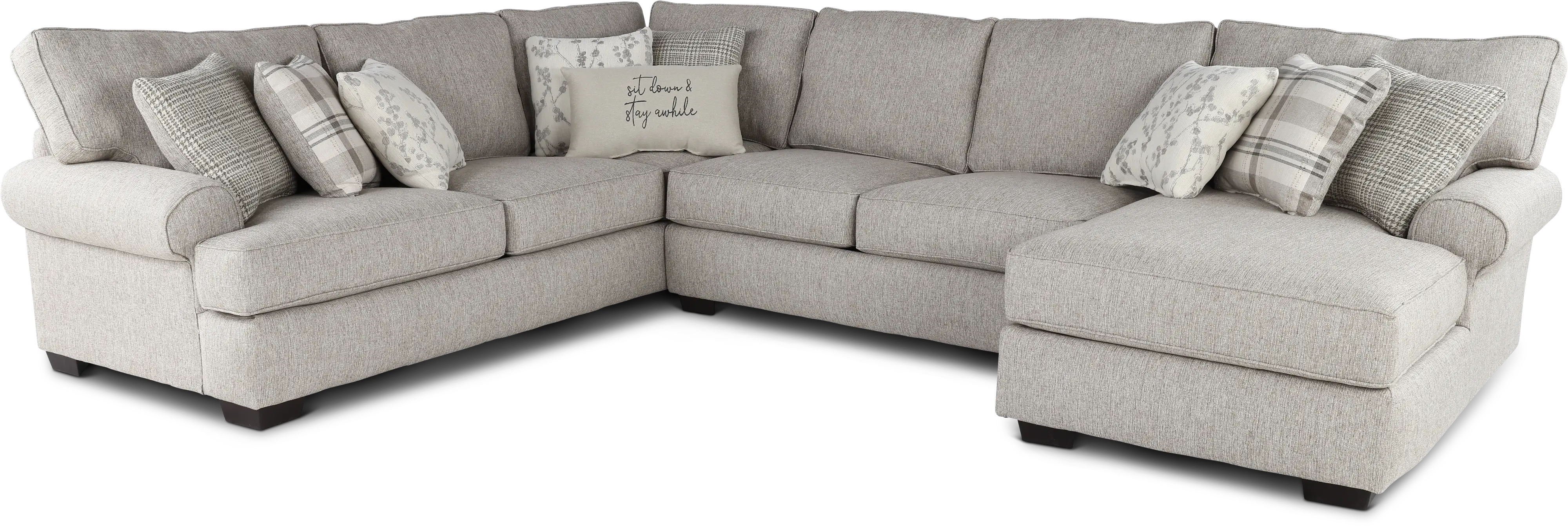 Celadon Light Beige 3 Piece Sectional