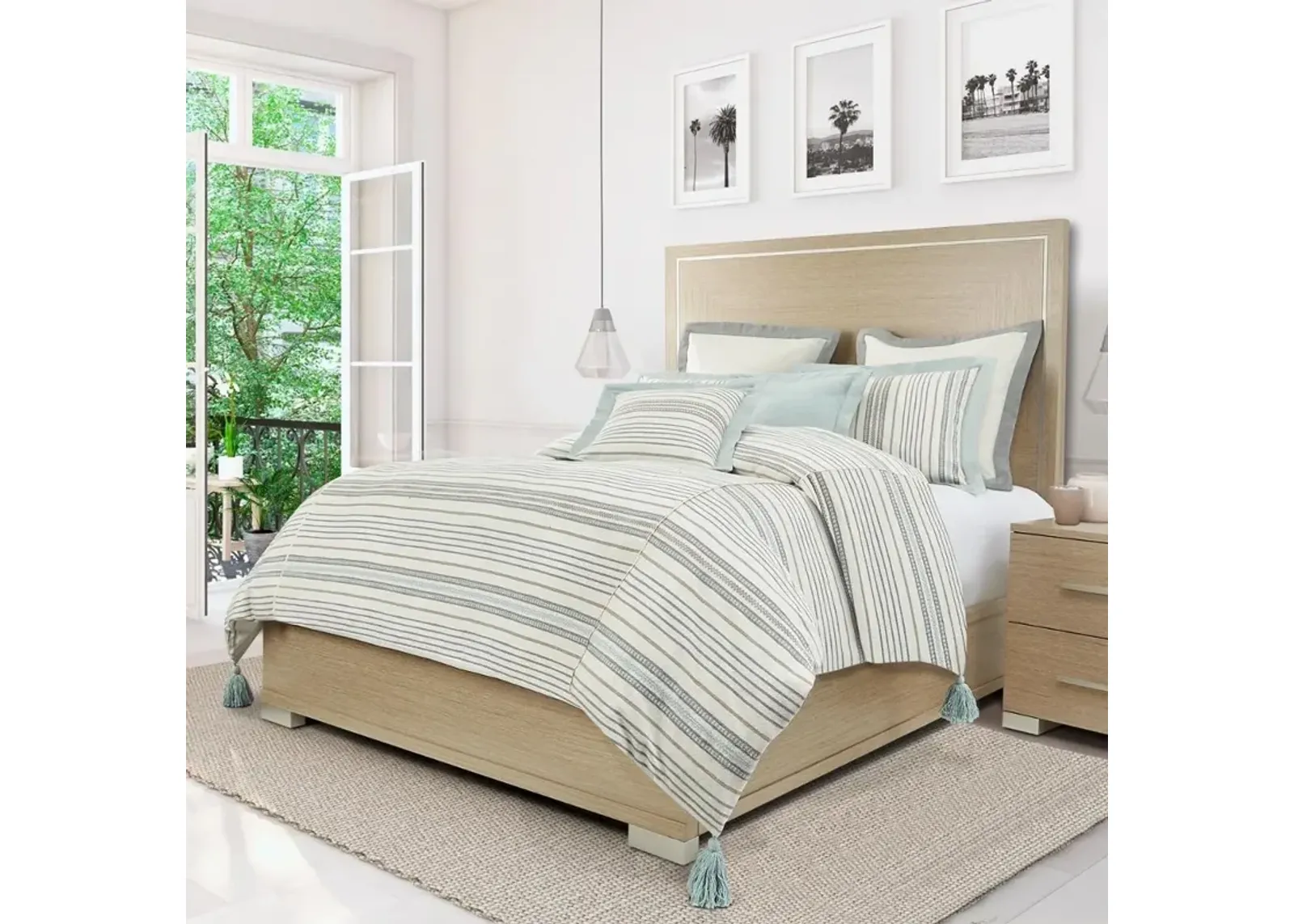 Max Natural King 8 Piece Duvet Set