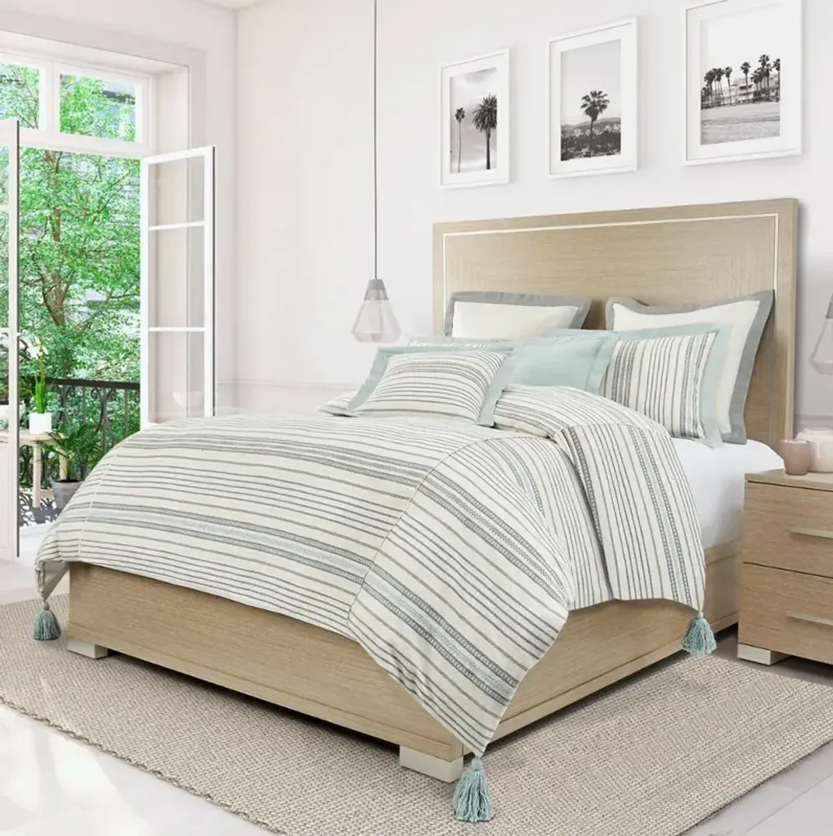 Max Natural King 8 Piece Duvet Set