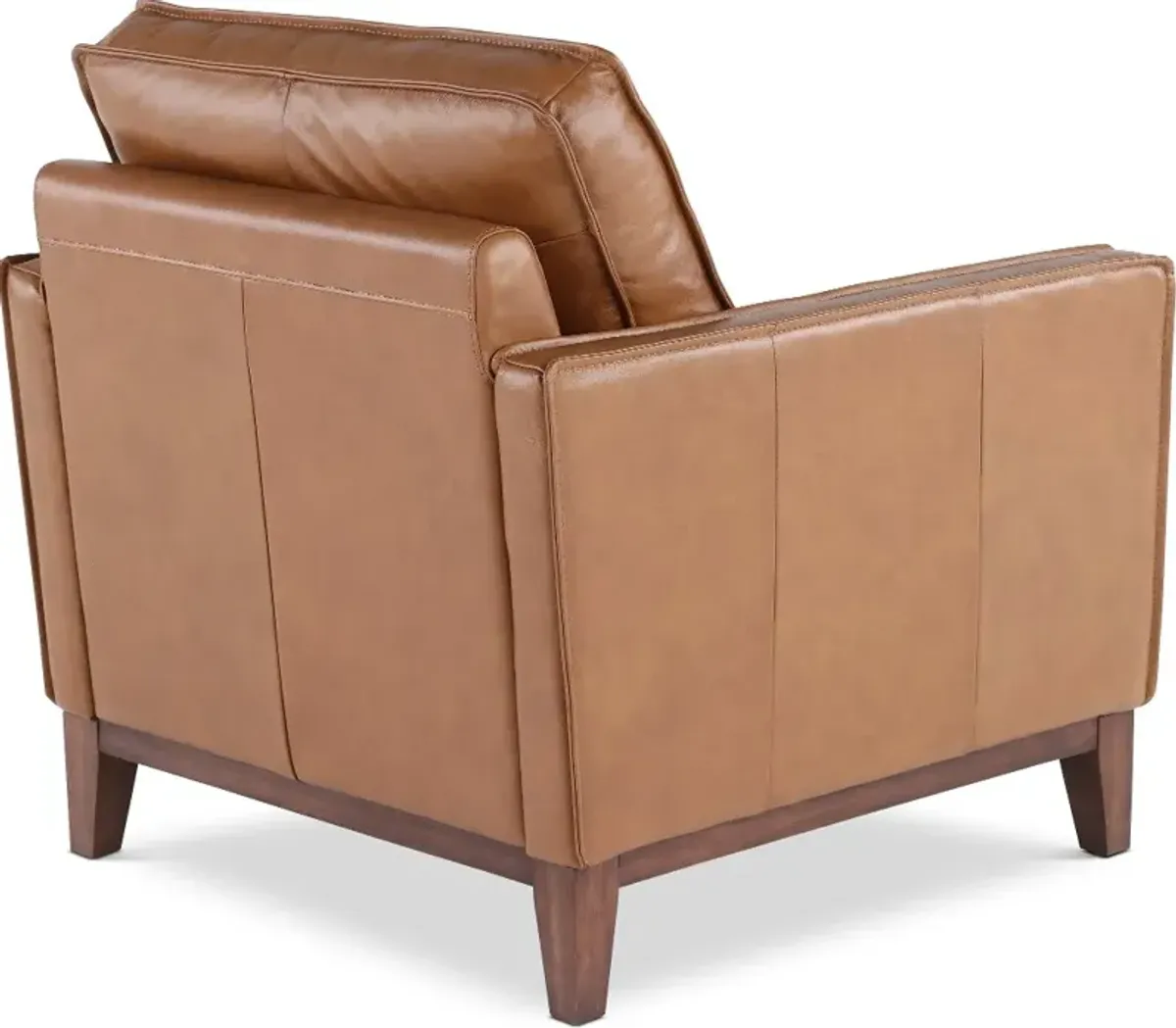 Weston Brown Leather Chair