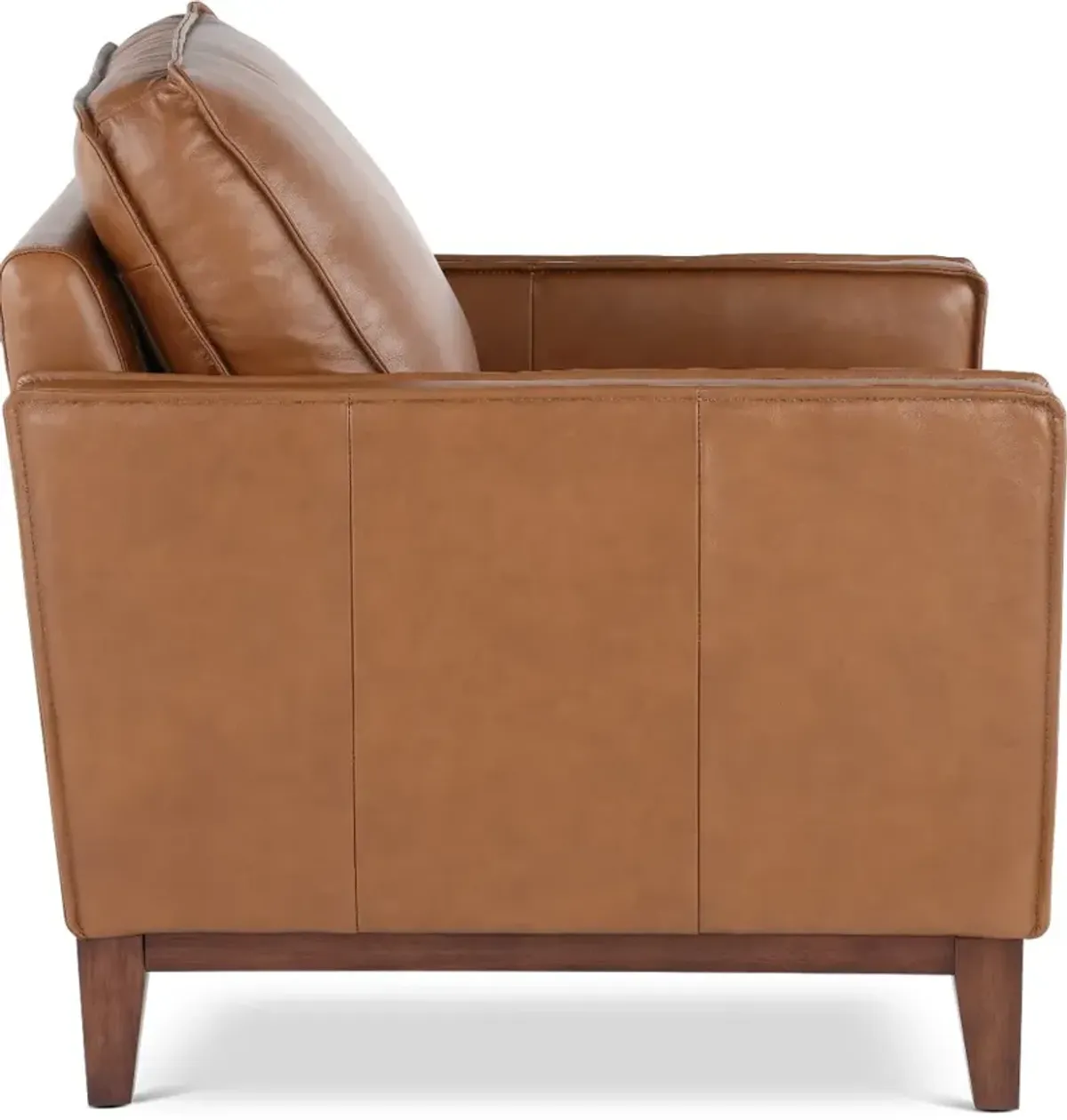 Weston Brown Leather Chair