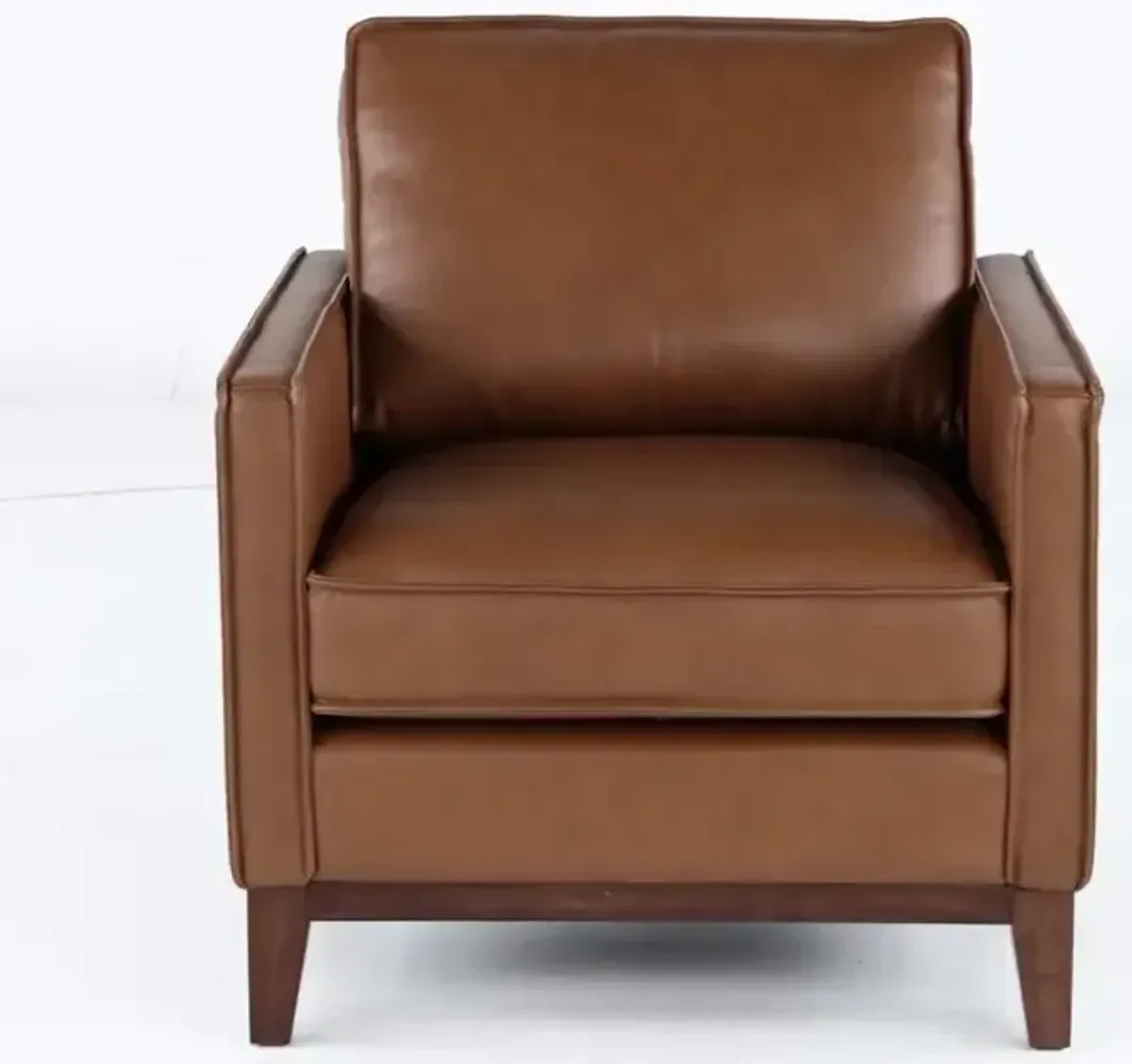 Weston Brown Leather Chair