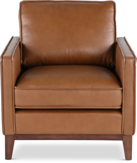 Weston Brown Leather Chair
