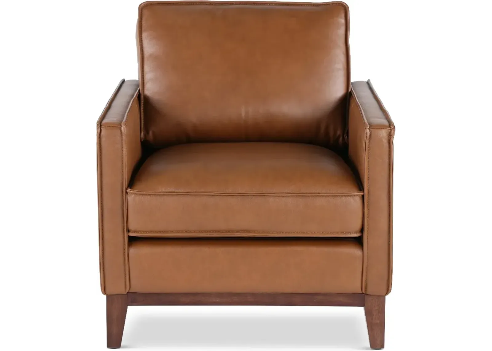 Weston Brown Leather Chair