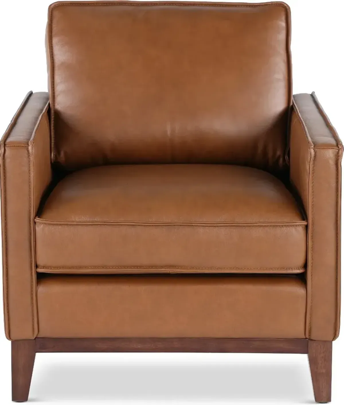 Weston Brown Leather Chair