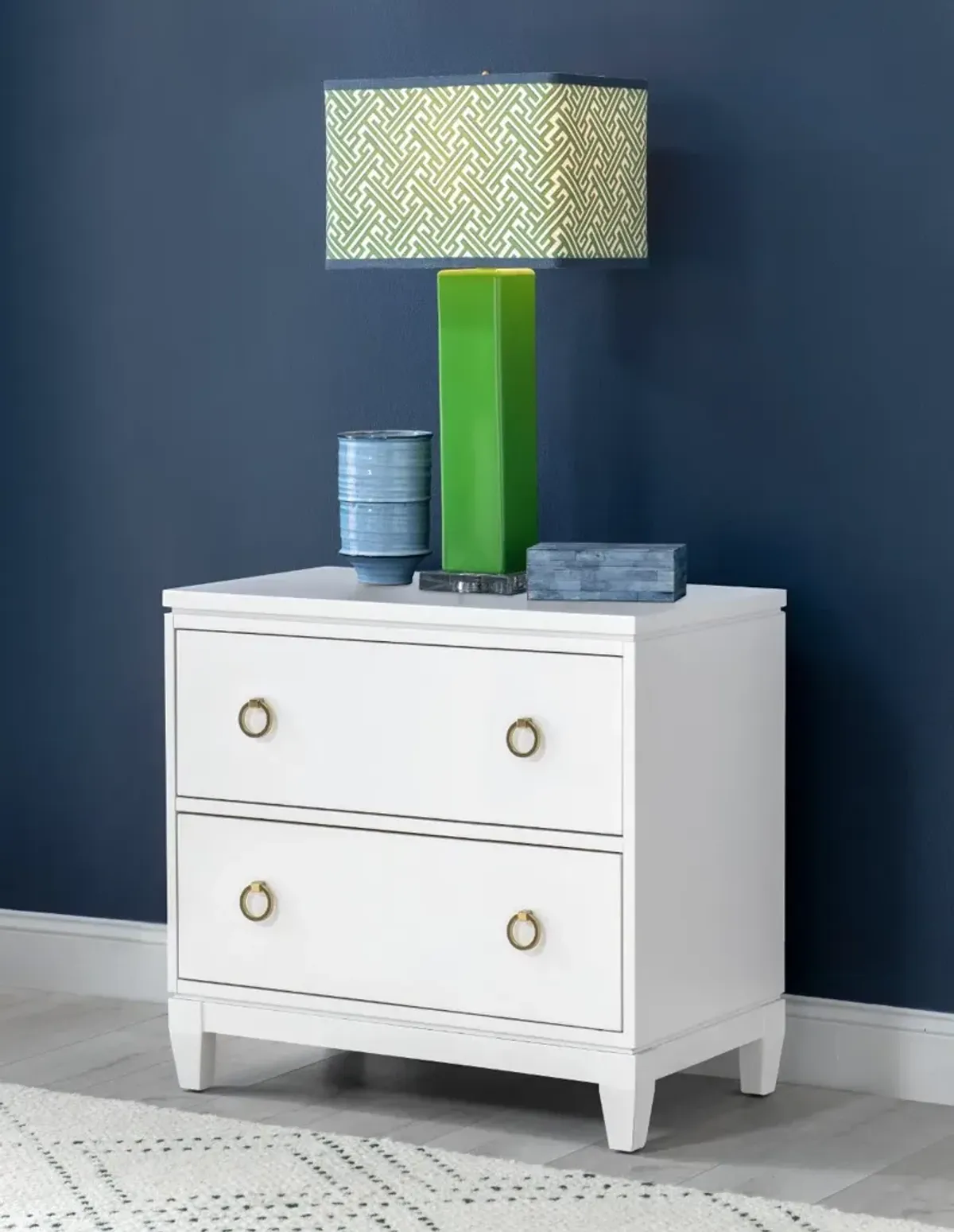 Summerland White Nightstand