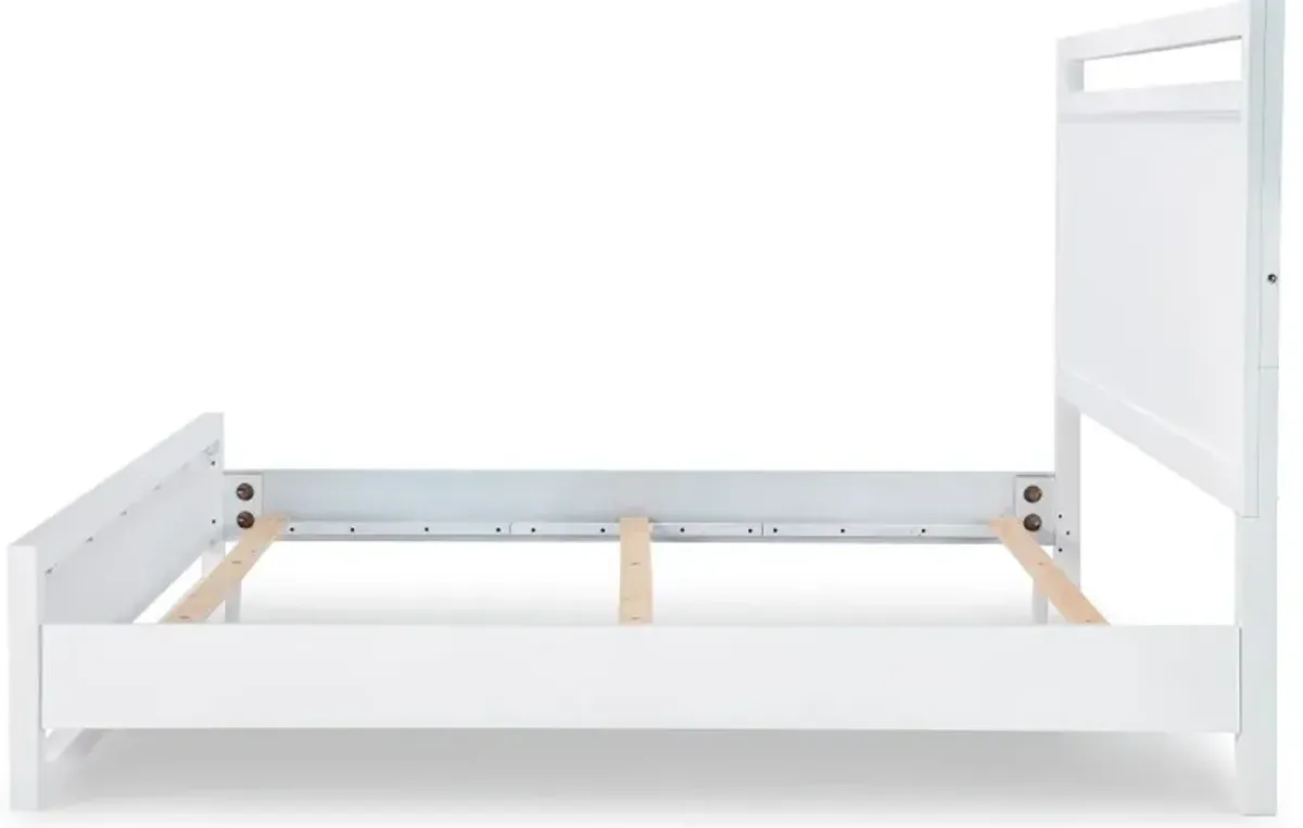 Summerland White King Bed