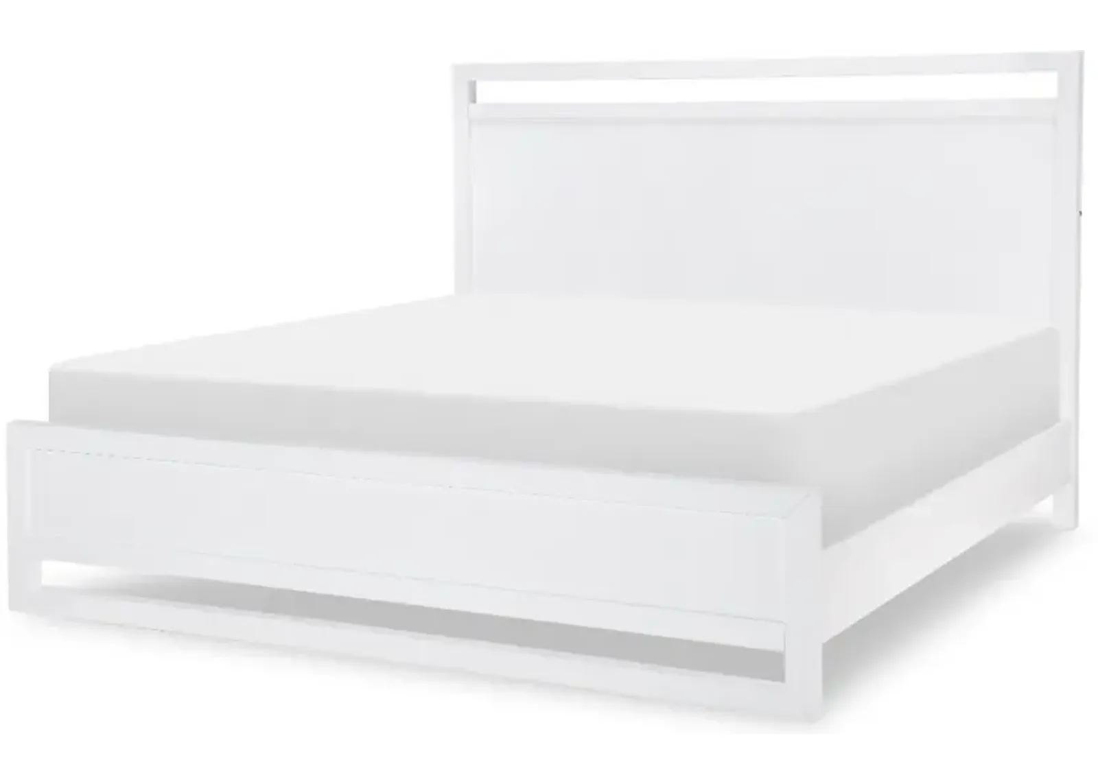 Summerland White Queen Bed