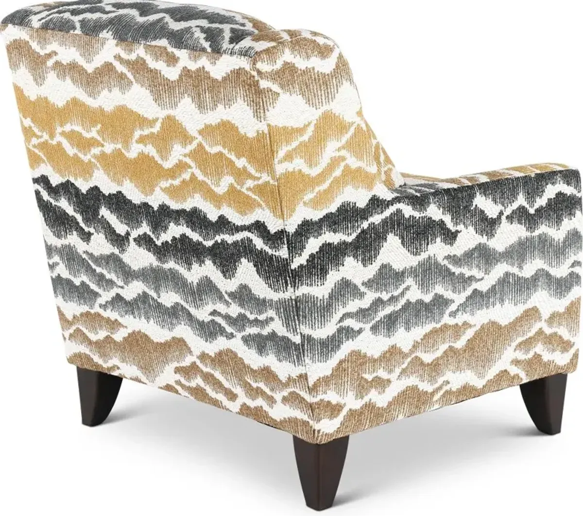 Cody Beige and Gray Accent Chair