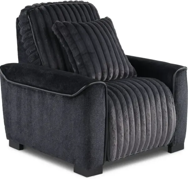 Presley Charcoal Power Recliner