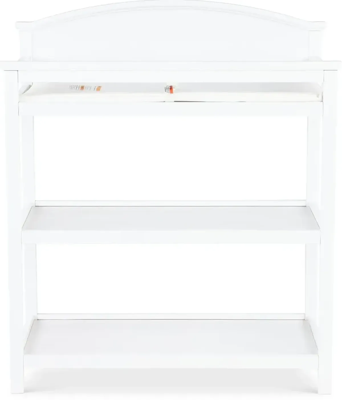 Harper White Changing Table with Pad