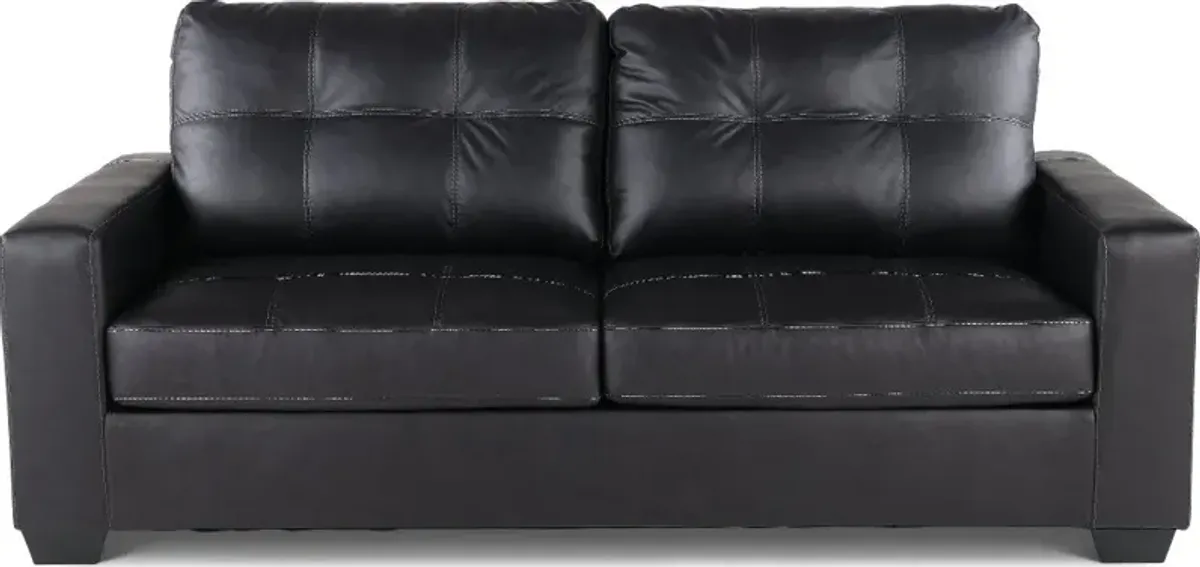 Barlin Black Sofa