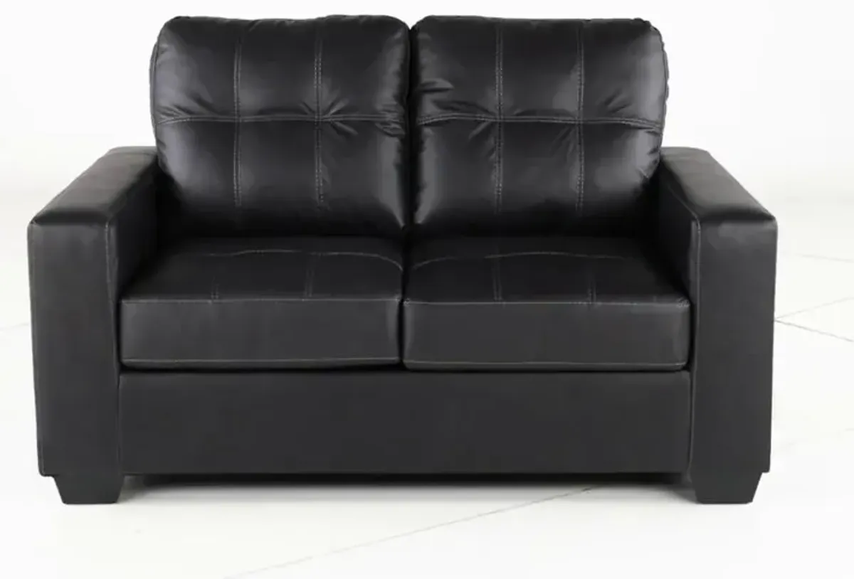 Barlin Black Loveseat