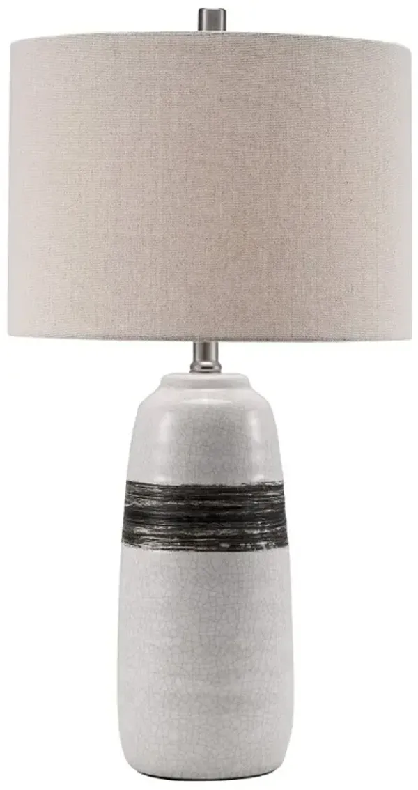 Pavia 25.5" Two-Tone Ceramic Table Lamp