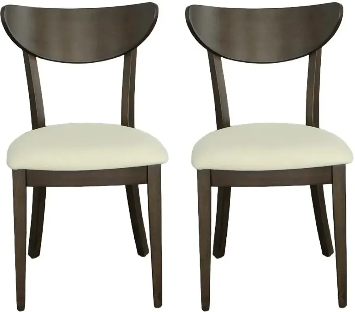 Montebello Dark Brown Dining Chair, Set of 2