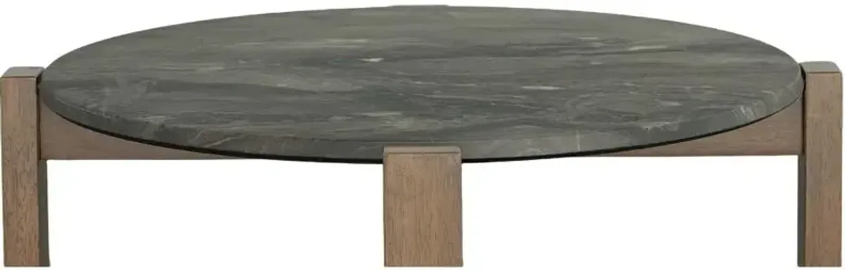 Rizzy Brown and Dark Gray End Table