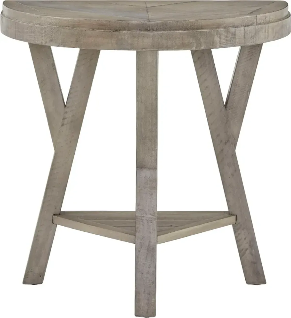 Market Street Gray Chairside Table