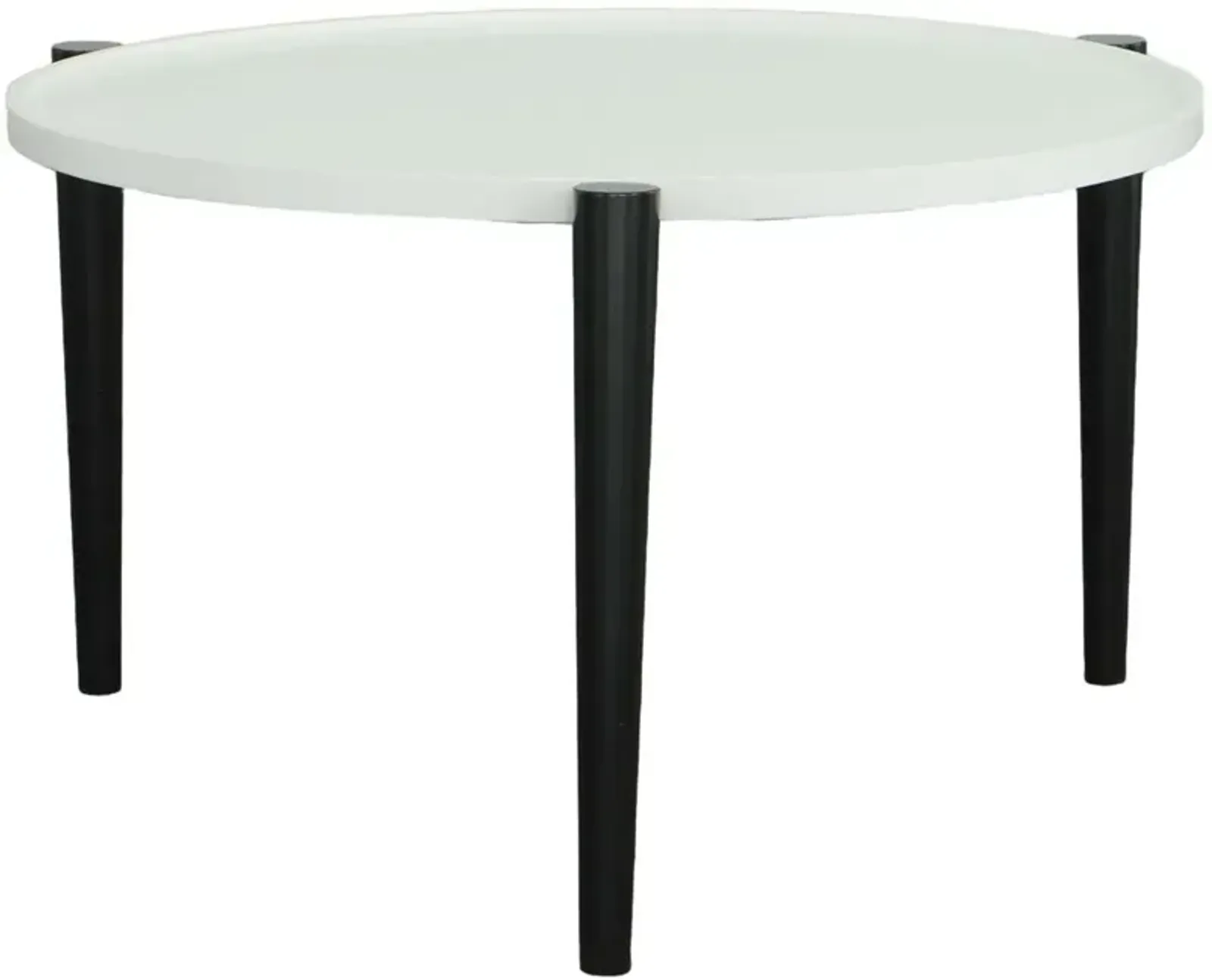 Harlowe Black and White Coffee Table