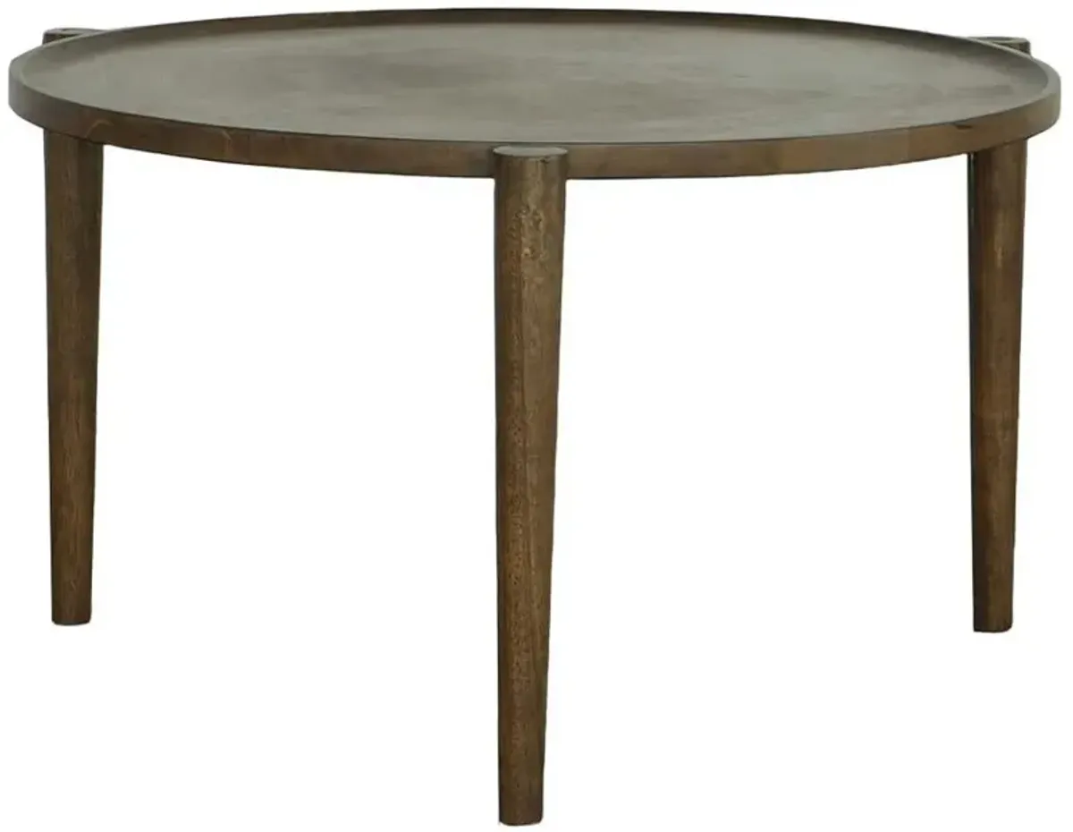 Harlowe Walnut Brown Coffee Table