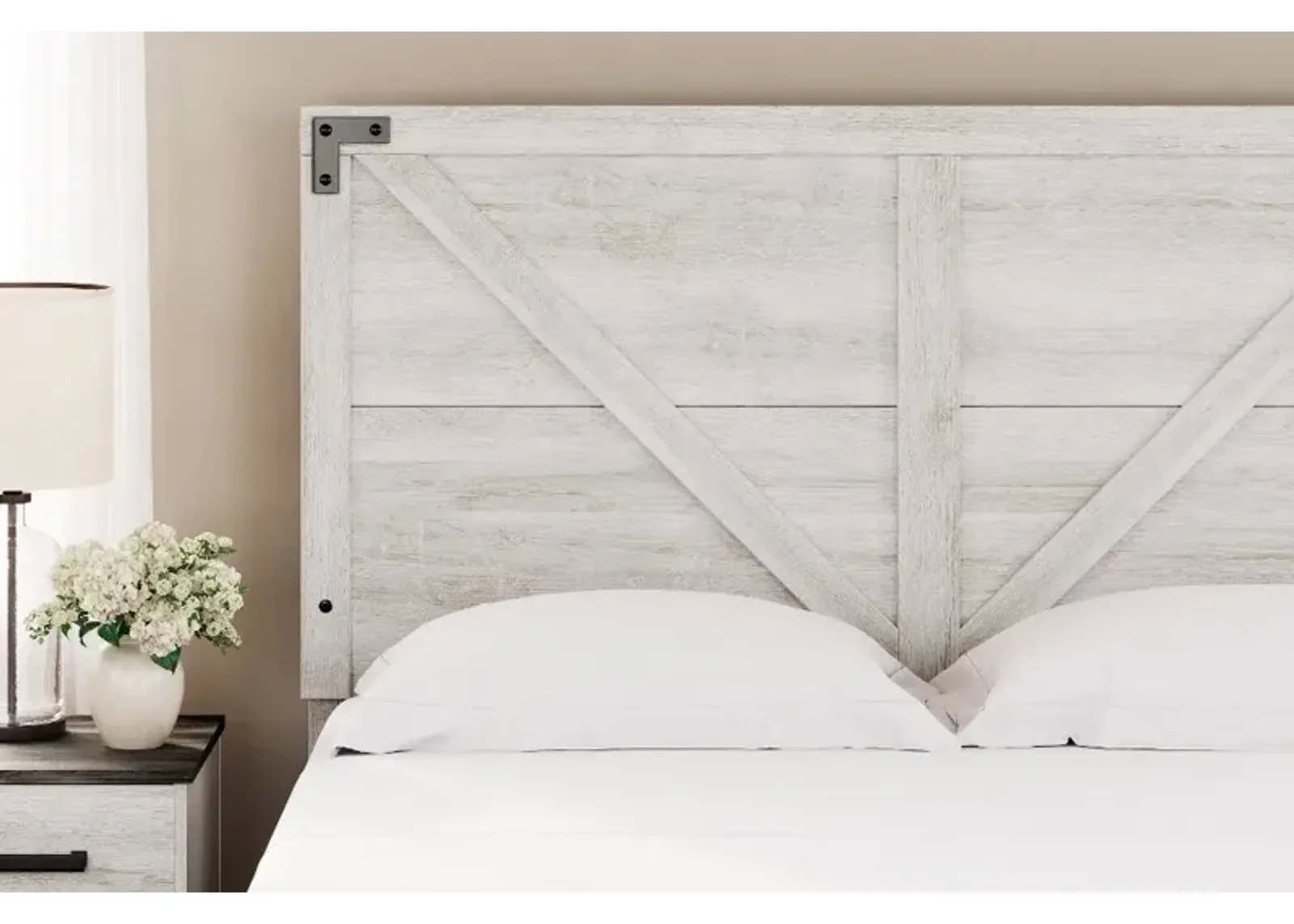 Sutton Queen Crossbuck Panel Headboard