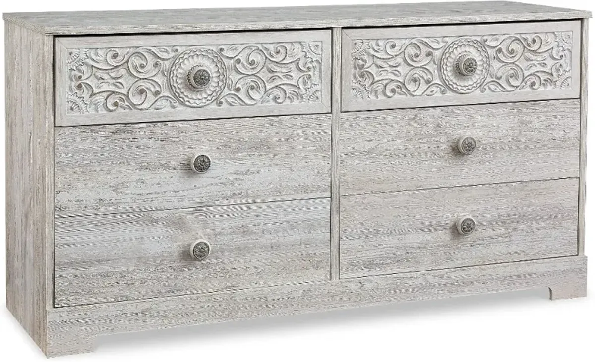 Enola Whitewash Dresser