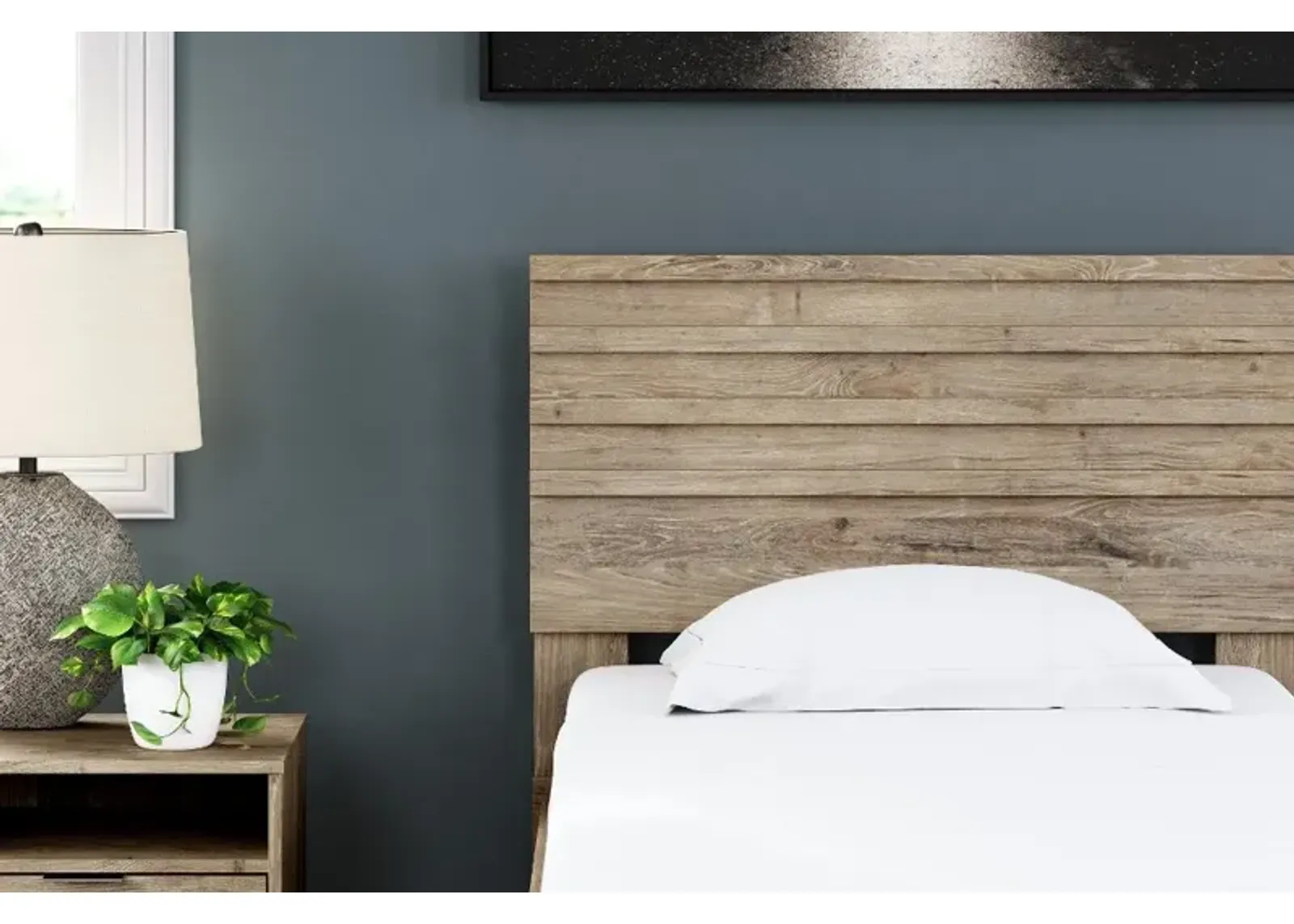 Kara Natural Twin Panel Headboard