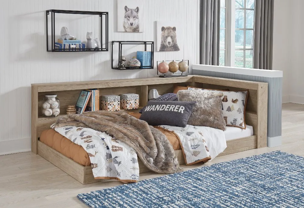 Kara Twin Bookcase Bed