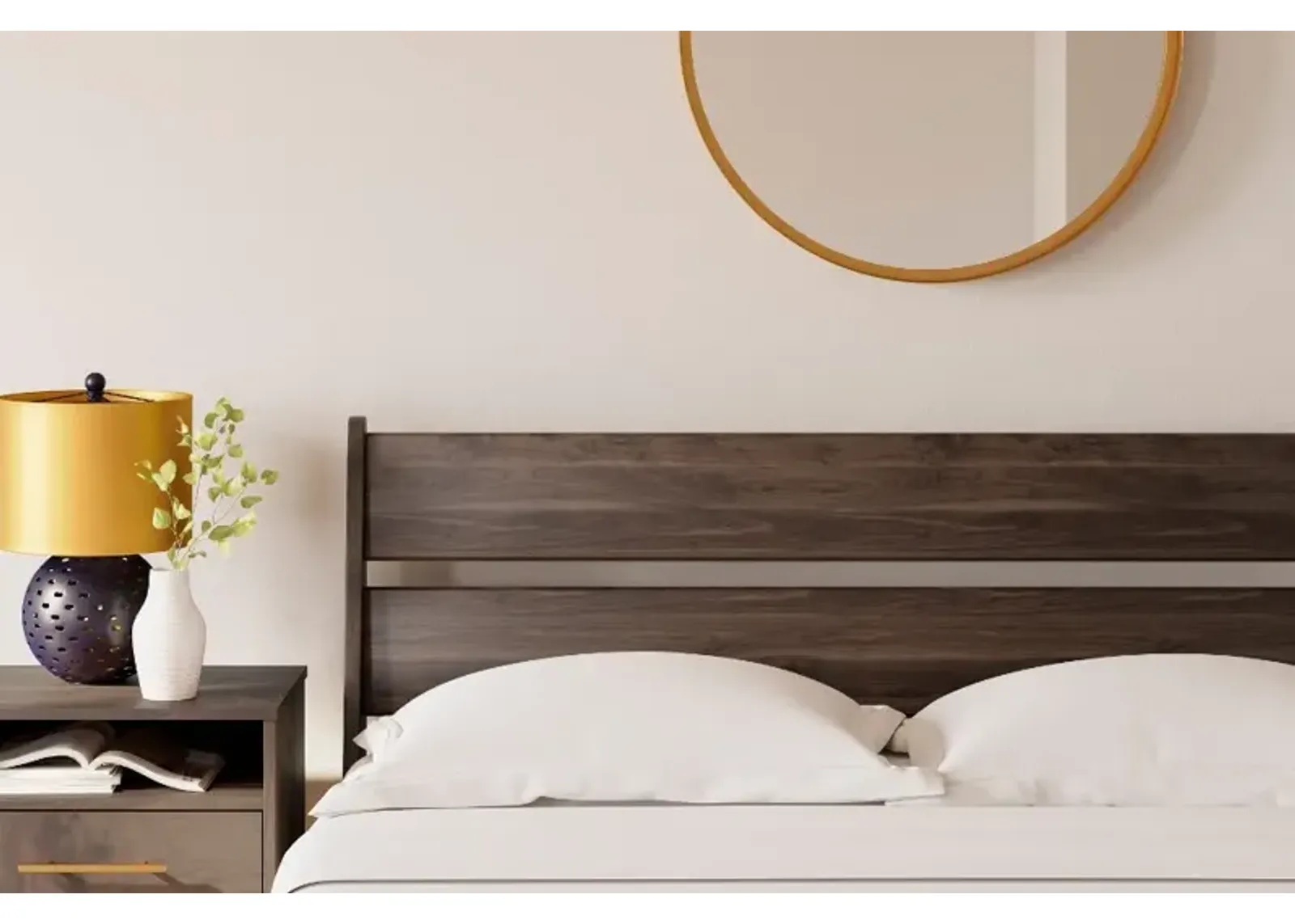 Daxton Brown Full Headboard