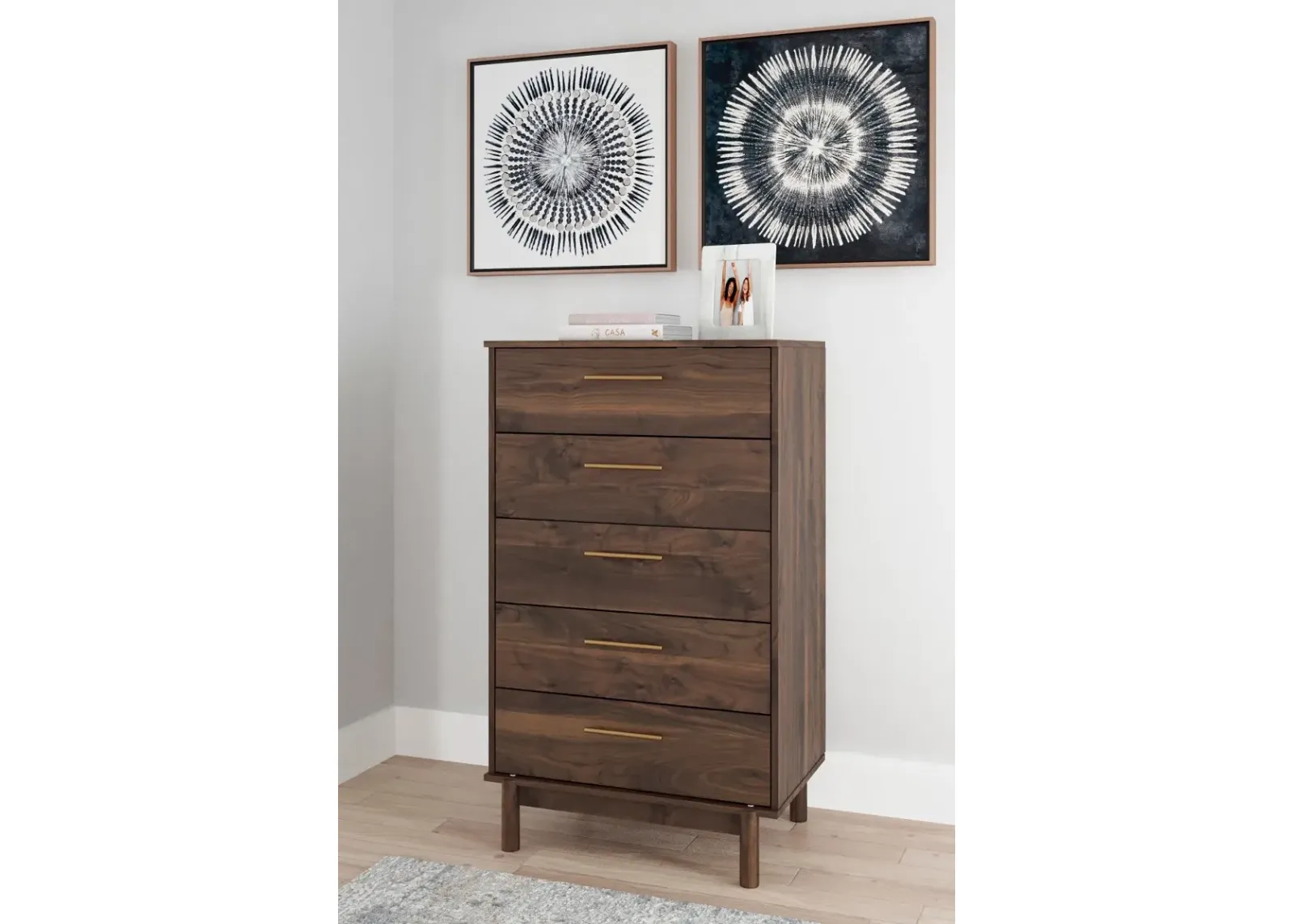 Daxton Brown Chest of Drawers