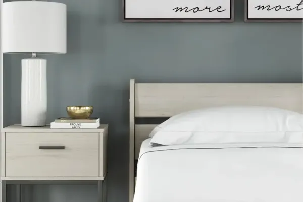 Enola Light Natural Twin Panel Headboard