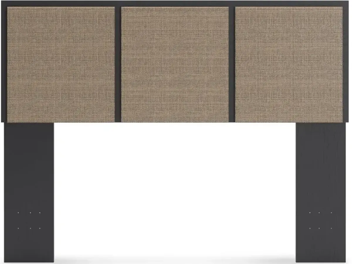 Burless Two-Tone Full Panel Headboard