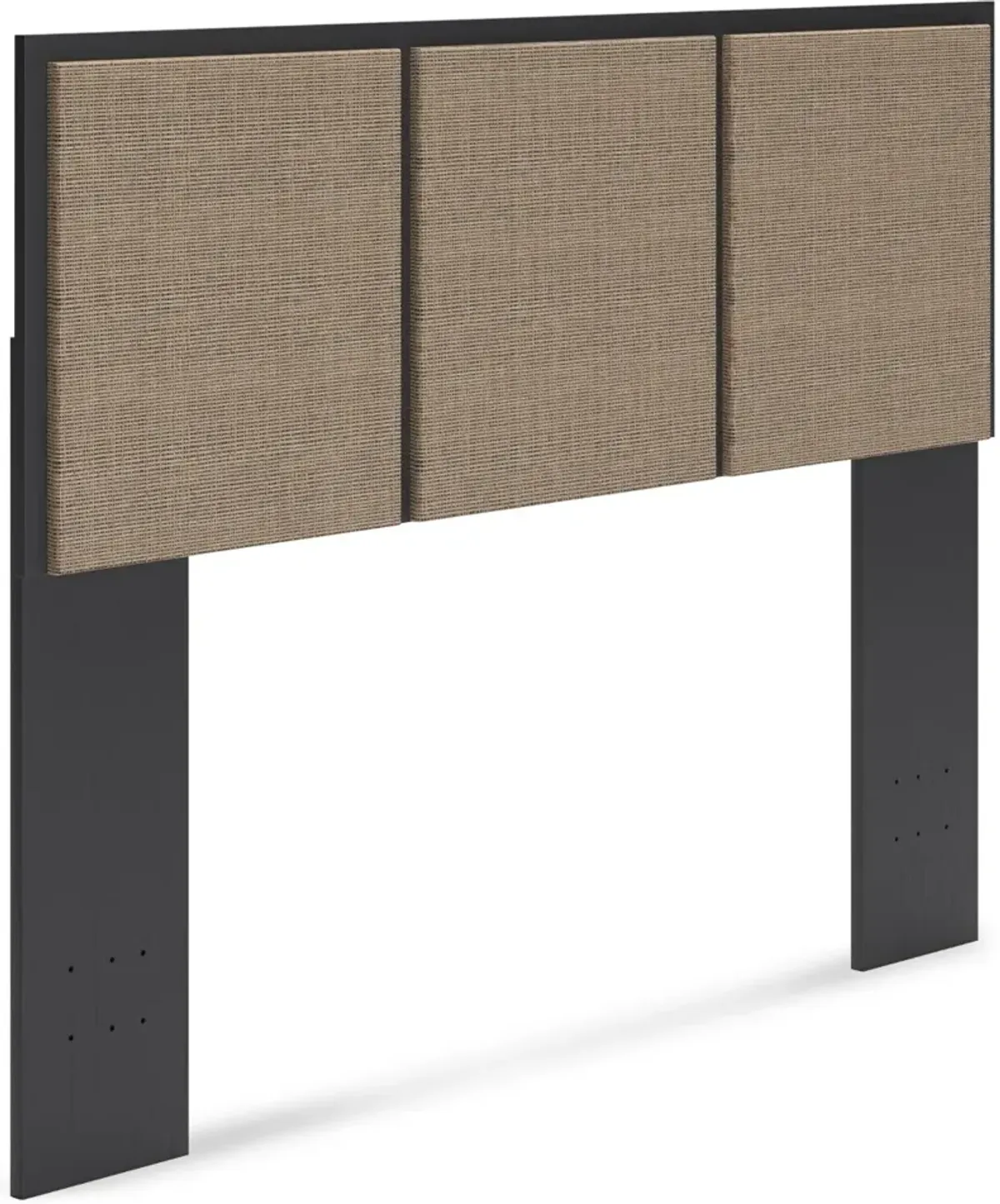 Burless Two-Tone Full Panel Headboard