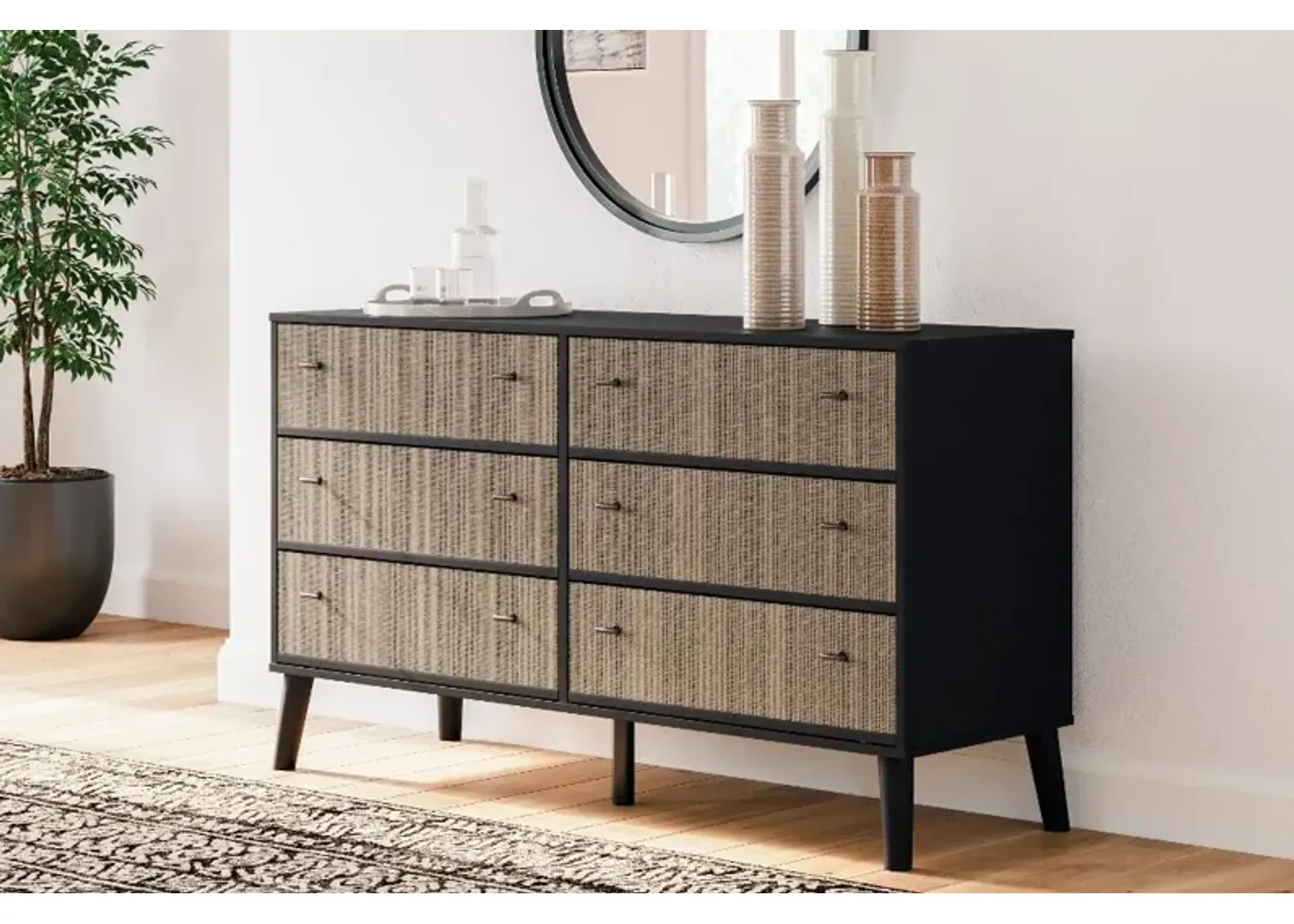 Burless Two-Tone Dresser