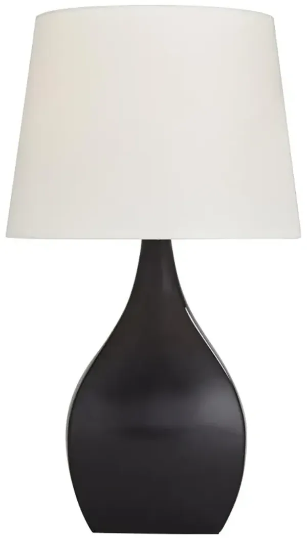 Addy Black Ceramic Table Lamp