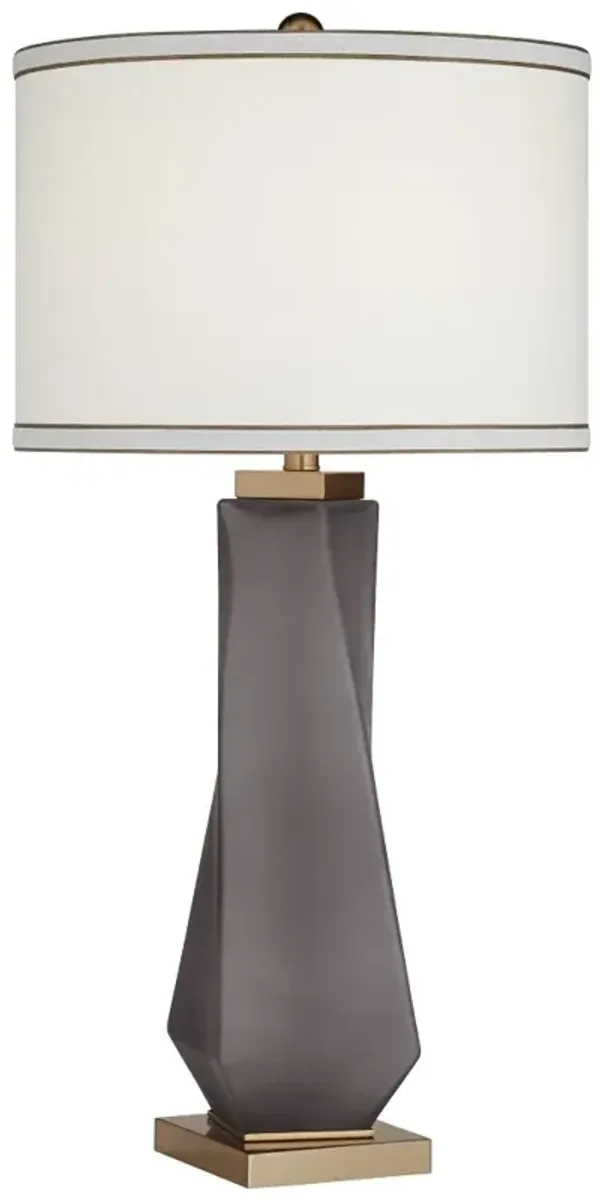 Benton 32" Gray Glass Table Lamp